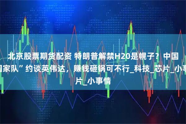 北京股票期货配资 特朗普解禁H20是幌子？中国“国家队”约谈英伟达，赚钱砸锅可不行_科技_芯片_小事情